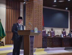 Jawaban Gubernur terkait pandangan 9 Fraksi DPRD Sumsel