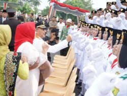 Bendera Merah Putih Berkibar di Rumdin Pj Bupati Muba Apriyadi