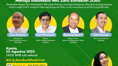 Pakar Green Building: Denmark Menyerah Capai Target Carbon Neutral 2025. Mampukah Indonesia?