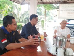 Panitia Konferprov Sumsel Silaturahmi ke Rumah Mantan Wakil Gubernur