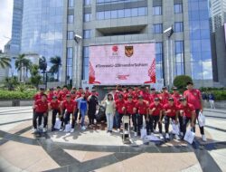 Sarana edukasi dan literasi, Tim U-20 Indonesia ikuti kegiatan Sekolah Pasar Modal di BEI