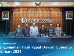 Rapat Dewan Gubernur Bank Indonesia, 6 Upaya menjaga stabilitas &dukung pertumbuhan ekonomi berkelanjutan