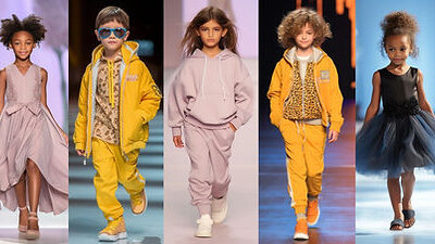Merek fesyen anak-anak dari seluruh dunia menggelar pertunjukan International Kids Runway
