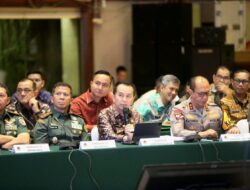 Cegah Karhutla, PJ Gubernur Sumsel Rapat Bersama Menteri