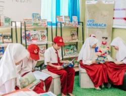 Program literasi PT Pertamina Retail SD Negeri Nelayan Cisolok Jawa Barat