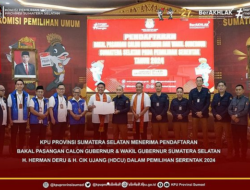 HDCU Daftar ke KPU Sumsel Diusung 6 Parpol