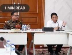Pj. Bupati Banyuasin Terima Kabinda Sumsel di Rumah Dinas
