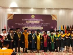 Wisuda ke-45 Program Sarjana dan Program Magister  STISIPOL Candradimuka Diikuti 311 Orang, Ketua STISIPOL Candradimuka Sampaikan Ini