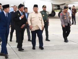 Prabowo Tiba di Tanah Air dan Langsung Melakukan Rapat Terbatas
