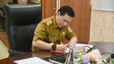 Gubernur Elen Setiadi Tandatangani Kesepakatan Bersama Yayasan Resiliensi Lingkungan Indonesia