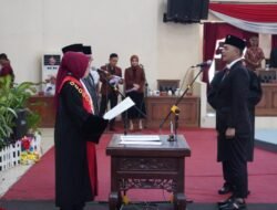 Paripurna DPRD Banyuasin, Pengambilan Sumpah dan Janji Pimpinan DPRD Definitif Tahun 2024-2029