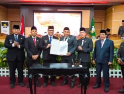 DPRD Banyuasin Gelar Rapat Paripurna Penetapan Bupati dan Wakil Bupati Terpilih