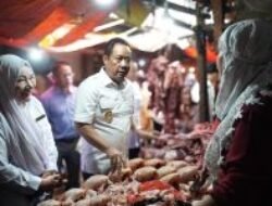 Jelang ramadhan 2025, Wagub Sumsel tinjau pasar & menyapa warga, hasilnya belum alami kenaikan signifikan