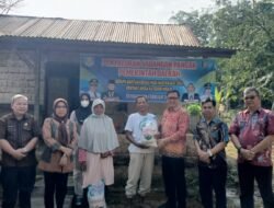 Pj Bupati Banyuasin Salurkan Bantuan Cadangan Pangan