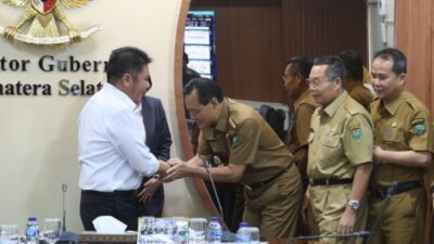 Gubernur Herman Deru Dorong Percepatan Pembangunan Infrastruktur  Kabupaten/Kota Melalui Bangubsus
