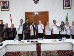 Wabup Netta Terima Audiensi Direktur RS. Hermina Opi Jakabaring