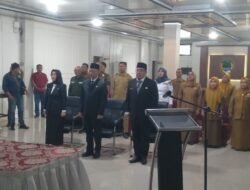 Asgianto, ST Bupati Kabupaten PALI Lantik Tiga Pejabat Administrator di Lingkungan Pemerintah Kabupaten
