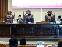 DPRD Sumsel Dengarkan Jawaban WagubTerkait Pandangan Fraksi-Fraksi, Soal Raperda APBD 2024
