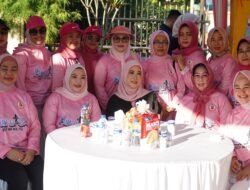 Feby Deru dan Lidyawati Cik Ujang Semarakkan Fun Walk HUT IBI ke-74