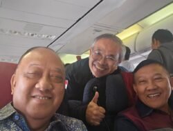 Tinggalkan Jateng, Dr Aqua Dampingi Ketua Umum KONI Pusat Terbang ke Merauke