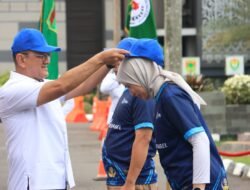 Sekda Edward Candra Lepas 292 ASN Pemprov Sumsel untuk Berlaga di Porprov Korpri 2025