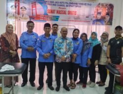 Meriahkan HUT Palembang, PWI Peduli Laksanakan Donor Darah