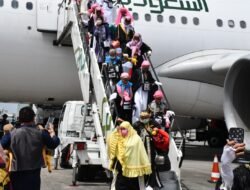 Operasional Debarkasi Palembang Usai, 8.084 Jemaah Kembali Ke Tanah Air, 23 Wafat dan 5 Dirawat di Arab Saudi