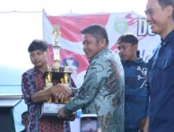 Hadiri HUT ke-40 Desa Gedung Rejo, Gubernur Herman Deru Ajak Warga Lakukan Evaluasi Pembangunan