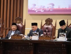 RPJMD 2025-2029 Jadi Arah Baru Pembangunan Sumsel, Wagub Sampaikan Jawaban Gubernur