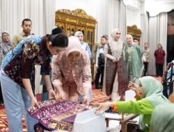 Kuliner dan Kerajinan Sumsel Memikat Hati Selvi Gibran di Griya Agung