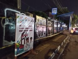Belum Dibuka Dinding Dicoret OTK, Lomba Mural Palembang Tetap Bergulir