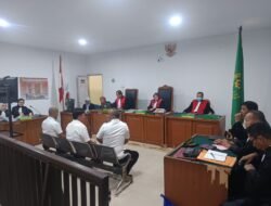 Tiga Pejabat Dishub Banyuasin Dituntut 3 Tahun, PH Terdakwa Ajukan Pledoi