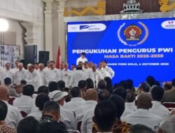 Pengurus PWI Pusat  periode 2025-2030  Dikukuhkan