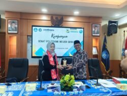 Delapan Anggota Senat Polsri Berkunjung ke Polines