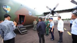 Pemprov Sumsel Kembali Salurkan Bantuan 15 Ton Logistik untuk Korban Bencana Sumbar lewat Jalur Udara