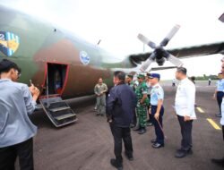 Pemprov Sumsel Kembali Salurkan Bantuan 15 Ton Logistik untuk Korban Bencana Sumbar lewat Jalur Udara