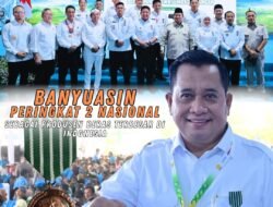 Bupati Banyuasin Raih Satyalencana Wira Karya dari Presiden RI
