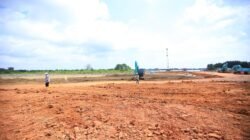 Gubernur  Herman Deru Groundbreaking Pabrik Bioavtur di Banyuasin