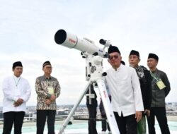 Pantau Hilal dari Ketinggian Palembang, Kakanwil Kemenag Sumsel Sampaikan Pesan Kerukunan