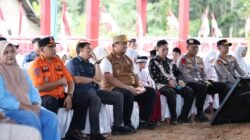Jembatan Merah Putih Presisi Hubungkan Dua Dusun di Sembawa, Sekda Banyuasin Hadiri Peresmian Bersama Kapolri