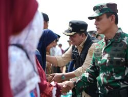 Kemanunggalan TNI-Rakyat, Program TMMD ke-127 di Banyuasin Sukses Digelar
