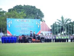 Gubernur Herman Deru Pimpin Apel Gelar Pasukan Operasi Ketupat 2026 di Sumsel