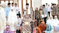 Bupati dan Wakil Bupati Banyuasin Salat Idulfitri 1447 H Bersama Masyarakat di Masjid Agung Al-Amir