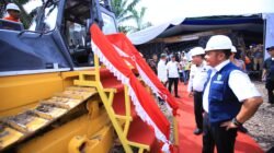 Gubernur Herman Deru Groundbreaking Jalan Hauling 10,46 Km di Muba, Dorong Ekonomi dan Keselamatan
