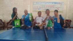 Duet Rizal- Erin Juarai Turnamen Tenis Meja Rakyat Kenten 2026