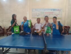 Duet Rizal- Erin Juarai Turnamen Tenis Meja Rakyat Kenten 2026