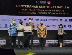 PLN Raih Penghargaan INDI 4.0 Kemenperin 2022