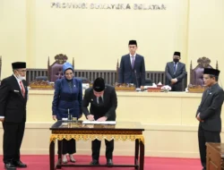 DPRD Sumsel dan Gubernur,  Setujui Raperda Perubahan APBD 2022
