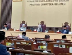 Laksanakan Rapat Paripurna, DPRD Sumsel Rolling AKD