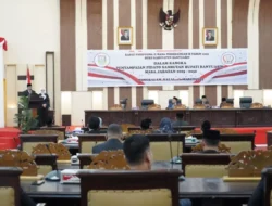 Paripurna II  : Dr. H. Askolani Paparkan Visi misi Banyuasin Bangkit Adil Sejahtera
